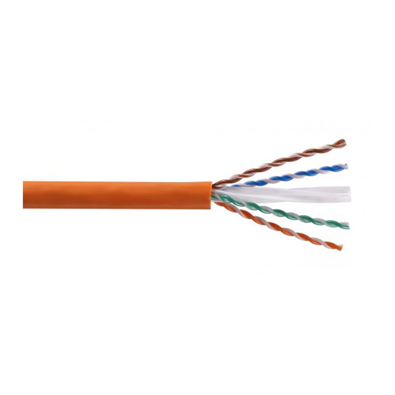 CAT-6 U/UTP 4X2X23 HF TURUNCU KABLO REÇBER