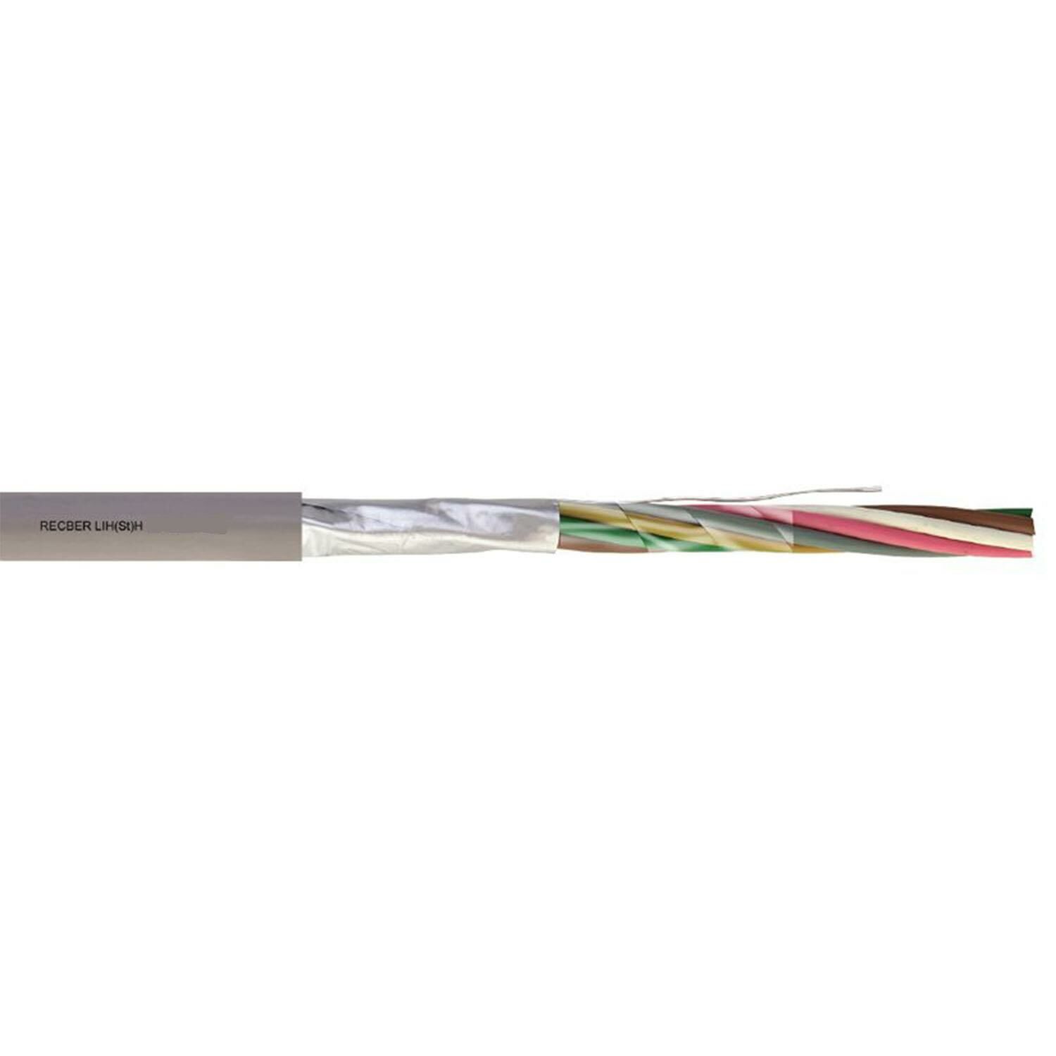 LIH(ST)H  6x0,50 mm2 HF SİNYAL KABLO REÇBER