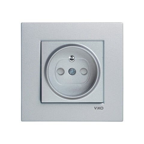 Viko Artline Novella Gümüş UPS Topraklı Priz Ç.K. Çerçeveli - 92605045