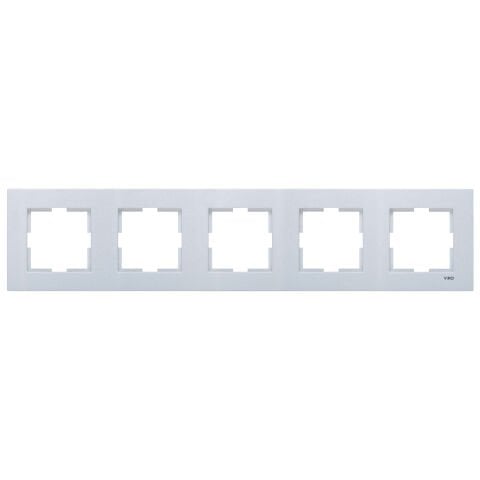 Viko Artline Novella Gümüş Beşli Çerçeve 92190605