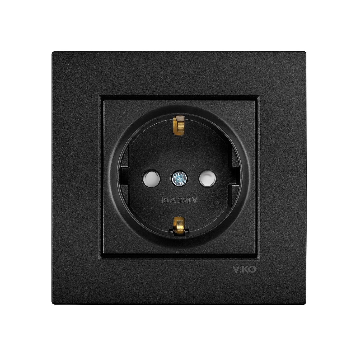 Viko Artline Novella Siyah Topraklı Priz Ç.K. Çerçeveli - 92605542