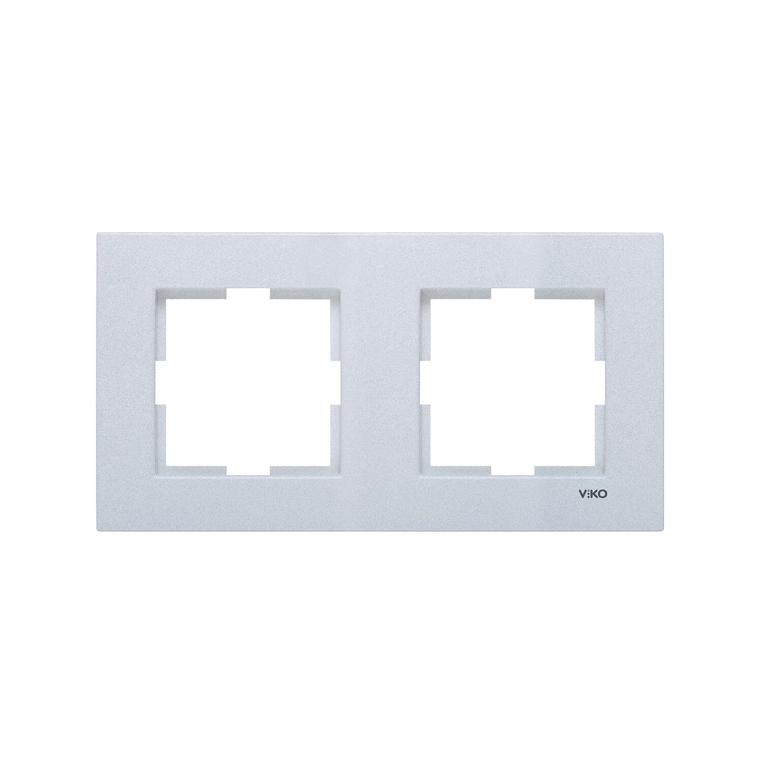 Viko Artline Novella Gümüş İkili Çerçeve 92190602