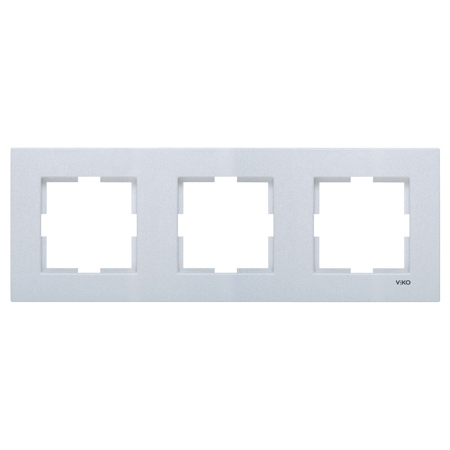 Viko Artline Novella Gümüş Üçlü Çerçeve 92190603