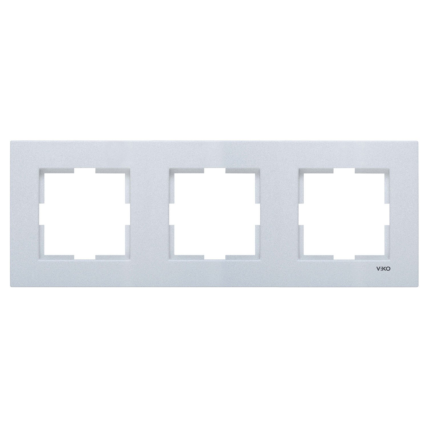 Viko Artline Novella Gümüş Üçlü Çerçeve 92190603