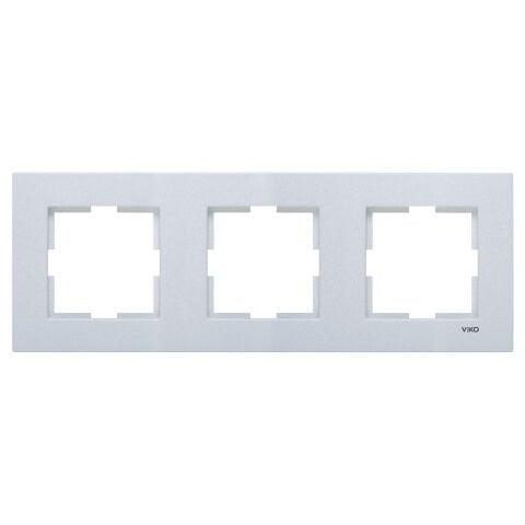 Viko Artline Novella Gümüş Üçlü Çerçeve 92190603