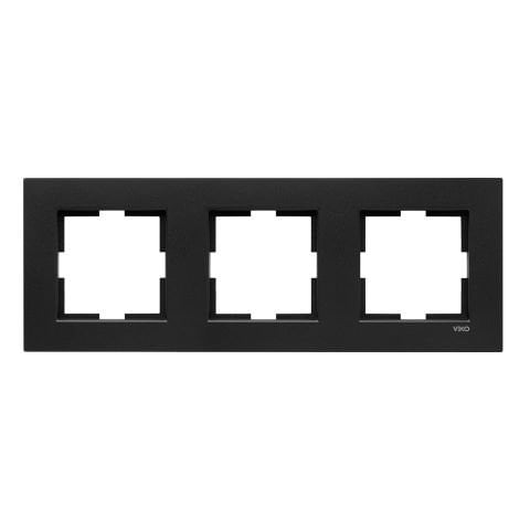 Viko Artline Novella Siyah Üçlü Çerçeve 92190653