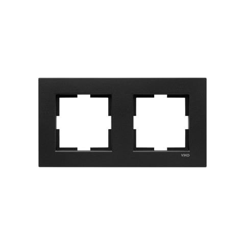 Viko Artline Novella Siyah İkili Çerçeve 92190652