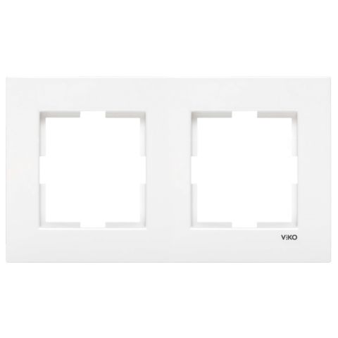 VİKO KARRE BEYAZ İKİLİ ÇERÇEVE