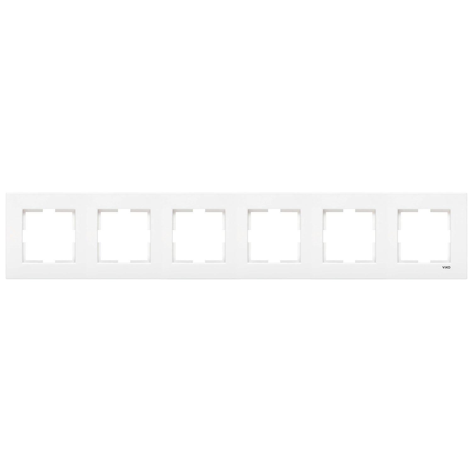 VİKO KARRE BEYAZ ALTILI ÇERÇEVE