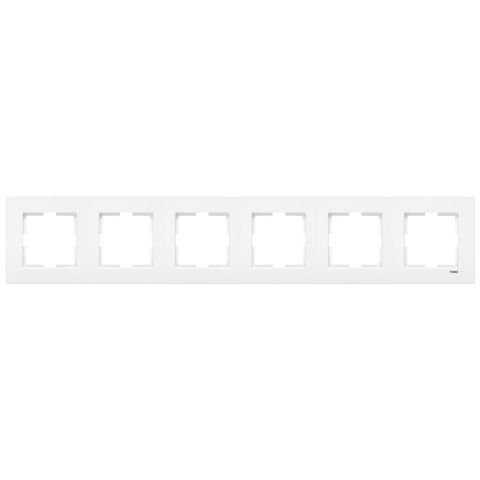 VİKO KARRE BEYAZ ALTILI ÇERÇEVE