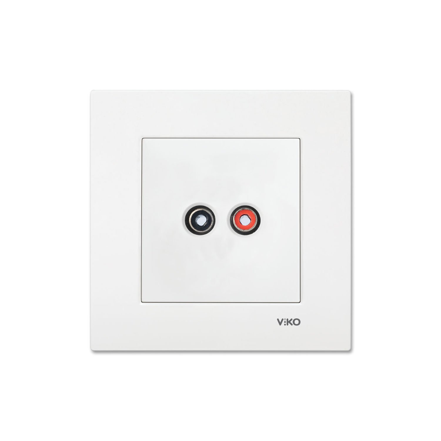 Viko Karre Beyaz Müzik Yayın (Hoparlör) Prizi Çerçeve Dahil 90967037