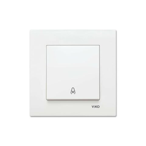 Viko Karre Beyaz Zil Anahtarı Çerçeve Dahil 90967006