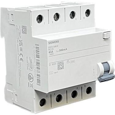 4x63 300mA KAÇAK AKIM RÖLESİ SIEMENS - SV 400V