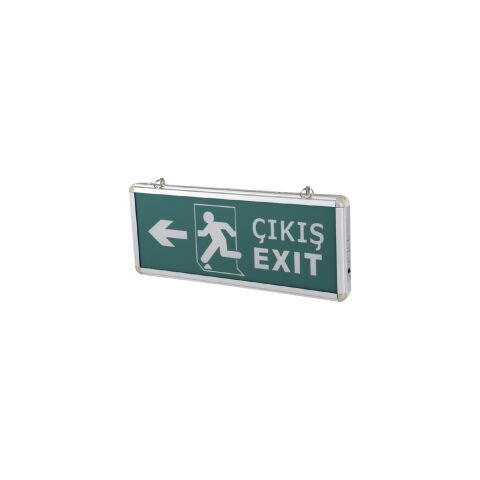 EXIT ÇIKIŞ ARMATÜRÜ 3W (EXIT-ÇIKIŞ-SOLA OK-K.ADAM)
