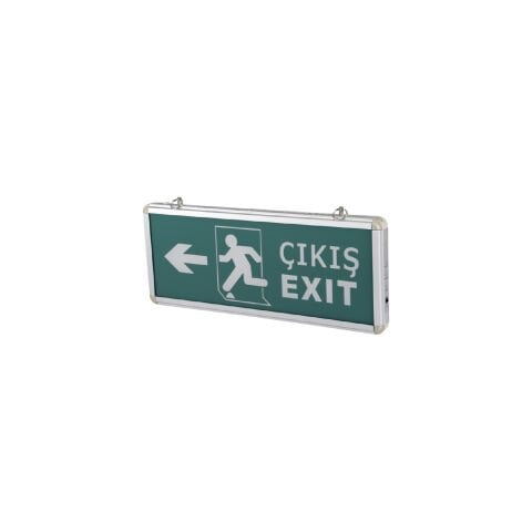 EXIT ÇIKIŞ ARMATÜRÜ 3W (EXIT-ÇIKIŞ-SOLA OK-K.ADAM)