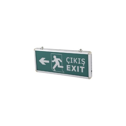 EXIT ÇIKIŞ ARMATÜRÜ 3W (EXIT-ÇIKIŞ-SOLA OK-K.ADAM)