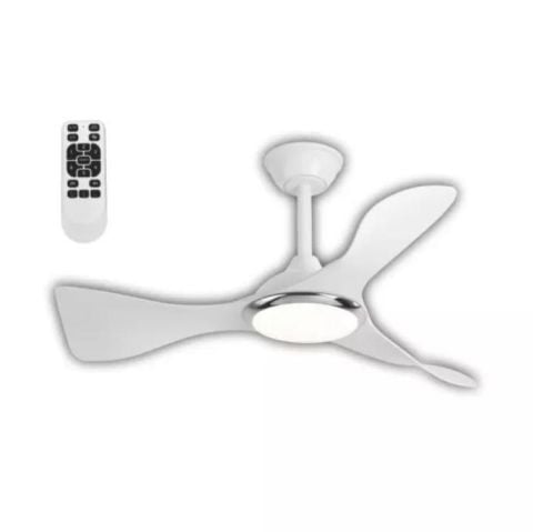 CENEVRE LEDLİ TAVAN VANTİLATÖRÜ BEYAZ (KUMANDALI)