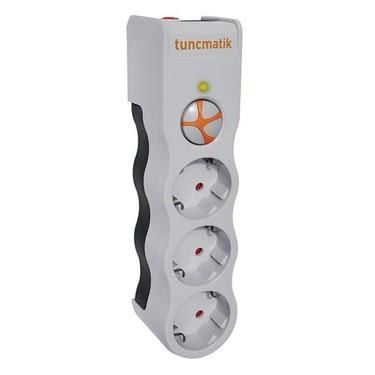 TUNCMATİK POWER 3-SURGE PROTEC.PLUG-1050 JOULWHITE  (3lü 1.5 MT. KABLOLU BEYAZ)