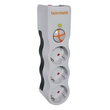 TUNCMATİK POWER 3-SURGE PROTEC.PLUG-1050 JOULWHITE  (3lü 1.5 MT. KABLOLU BEYAZ)