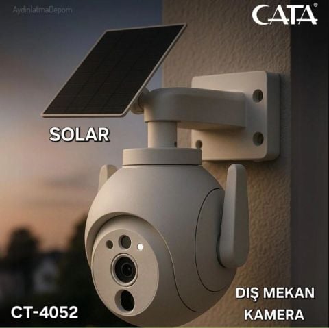 SOLAR DIŞ MEKAN KAMERA IP65