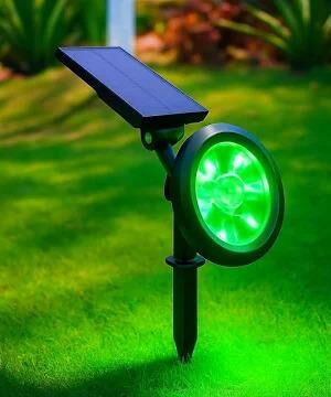 18W ÇİM SAPLAMA SOLAR BAHÇE ARMATÜR YEŞİL
