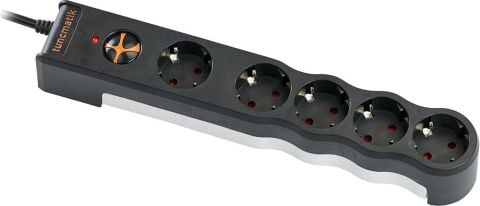 TUNCMATİK POWER 5-SURGE PROTEC.PLUG-1050 JOULBLACK