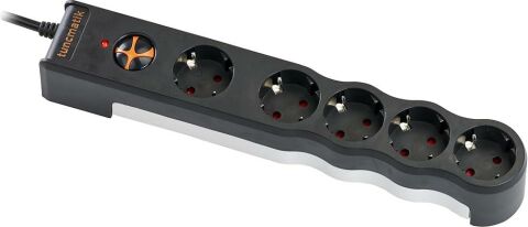 TUNCMATİK POWER 5-SURGE PROTEC.PLUG-1050 JOULBLACK
