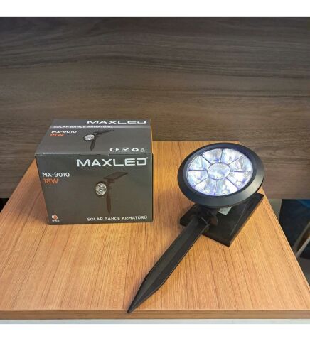 18W SOLAR BAHÇE ARMATÜRÜ YEŞİL