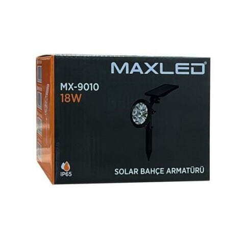 18W SOLAR BAHÇE ARMATÜRÜ YEŞİL