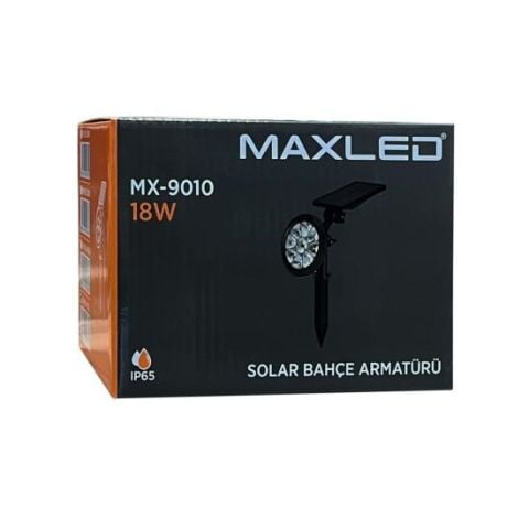 18W SOLAR BAHÇE ARMATÜRÜ YEŞİL