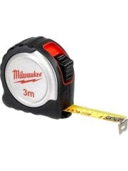 Milwaukee T4932451637 Ağır Hizmet Tipi Inox Gövdeli Şerit Metre 3m