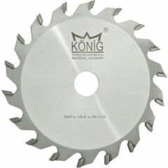 König Elmas Uçlu Kanal Testeresi 200x4mm z18