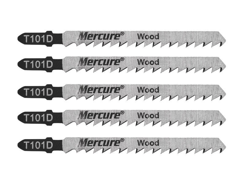 Mercure Dekupaj Bıçağı T101D Sert - Temiz Kesim 5'Li Paket