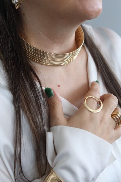 Tasarım Choker Kolye