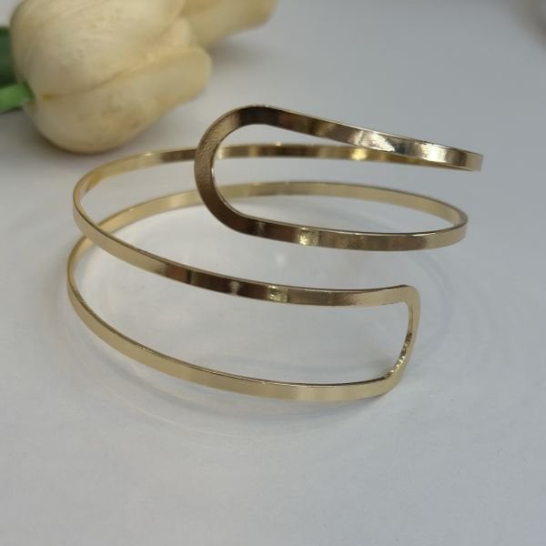 İkili Duruşlu Gold Plaka Model Pazuluk