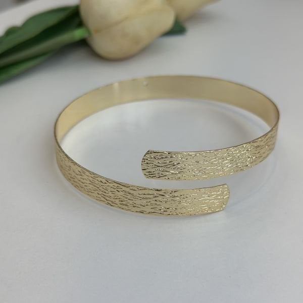 Ezme Plaka Model Gold Pazuluk
