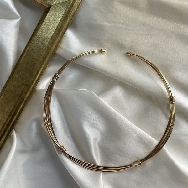 Özel Seri Düğüm Choker Kolye