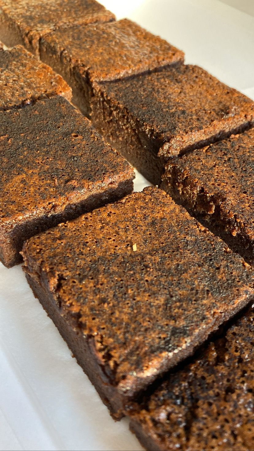 Glutensiz Şekersiz Brownie 9 Büyük Dilim