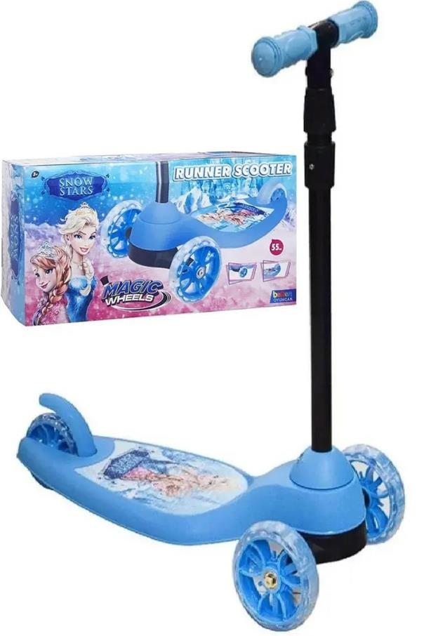 BEREN-IŞIKLI RUNNER SCOOTER MAVİ KIZ (8)