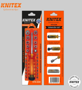KNITEX-28 PCS BİTS SET TAKIMI KTX-034
