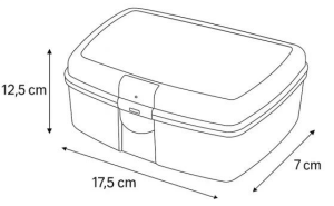 TUFFEX-SUPERMAN JOLLY BESLENME KUTUSU TEK BÖLME (36) (LİSANSLI)