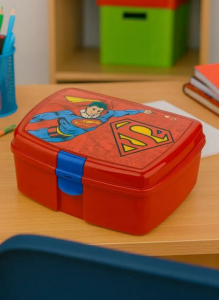 TUFFEX-SUPERMAN JOLLY BESLENME KUTUSU TEK BÖLME (36) (LİSANSLI)