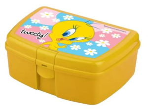TUFFEX-TWEETY JOLLY BESLENME KUTUSU TEK BÖLME (24) (LİSANSLI)