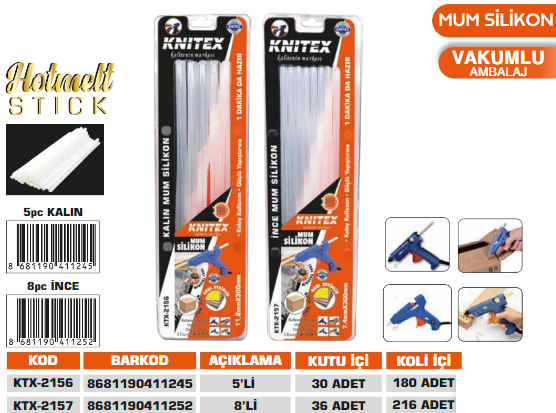 KNITEX-MUM SİLİKON KALIN VKM KTX-2156