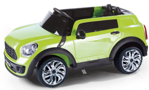 DOLU-RIDE ON 12V AKÜLÜ ARABA KUMANDALI (AÇIK YEŞİL)