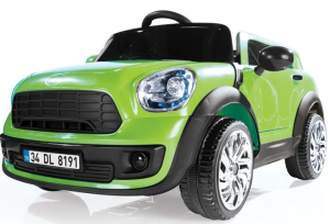 DOLU-RIDE ON 12V AKÜLÜ ARABA KUMANDALI (AÇIK YEŞİL)