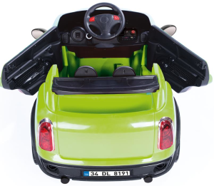 DOLU-RIDE ON 12V AKÜLÜ ARABA KUMANDALI (AÇIK YEŞİL)