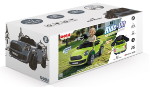 DOLU-RIDE ON 12V AKÜLÜ ARABA KUMANDALI (AÇIK YEŞİL)