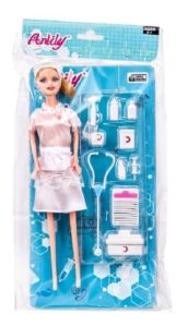 OYDAŞ-ANLILY POSETTE DOKTOR SETLİ BEBEK (120)
