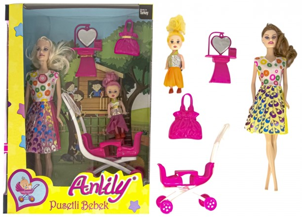 OYDAŞ-ANLILY KUTUDA 2LI PUSETLI BEBEK (28)